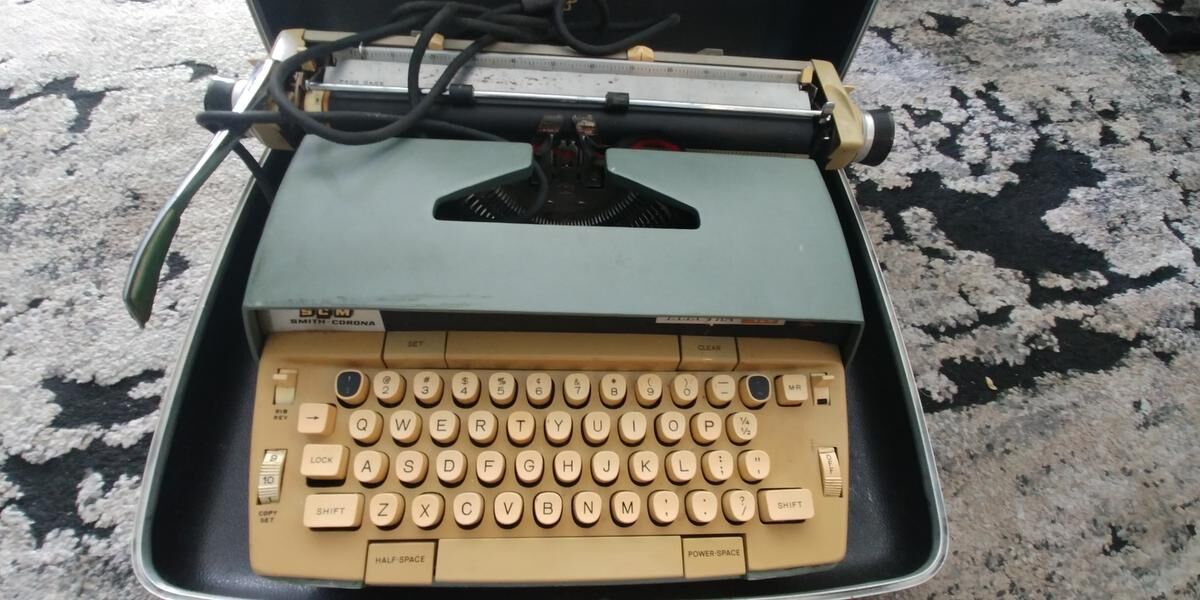 typewriter